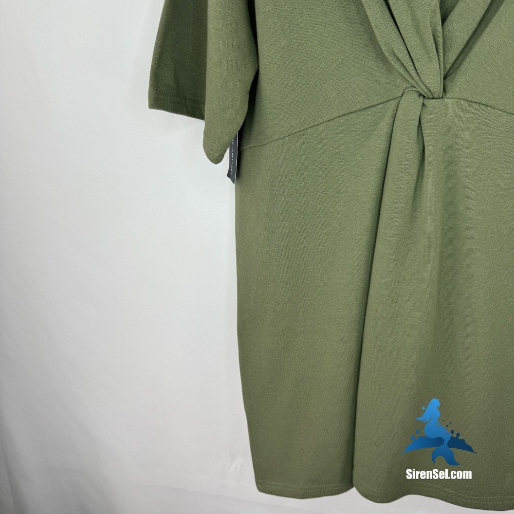 1262 NWT MELROSE AND MARKET T-Shirt Dress – S – Olive Green - Picture 12 of 16